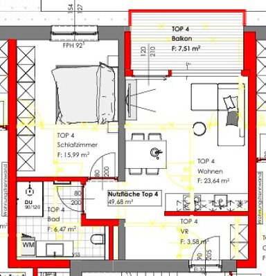 Wohnung zur Miete 960 € 2 Zimmer 49,5 m² 1. Geschoss Ebbs 6341