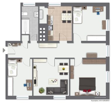 Wohnung zum Kauf 214.000 € 4 Zimmer 102 m² Erdgeschoss Cuxhaven Cuxhaven 27474