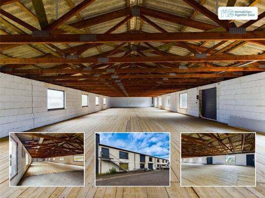 Lagerhalle zur Miete 590 € 297 m² Lagerfläche Nalbach 66809