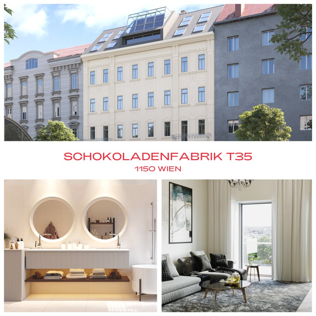 Wohnung zum Kauf 399.000 € 2 Zimmer 56,2 m²<br/>Wohnfläche 3.<br/>Geschoss Meiselstraße 9 Wien,Rudolfsheim-Fünfhaus 1150