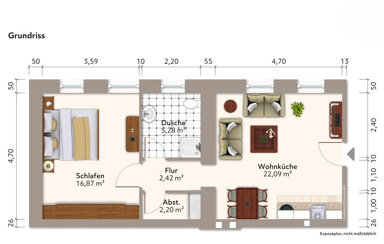 Wohnung zur Miete 480 € 48 m² frei ab 01.01.2025 Bilsdorf Nalbach / Bilsdorf 66809