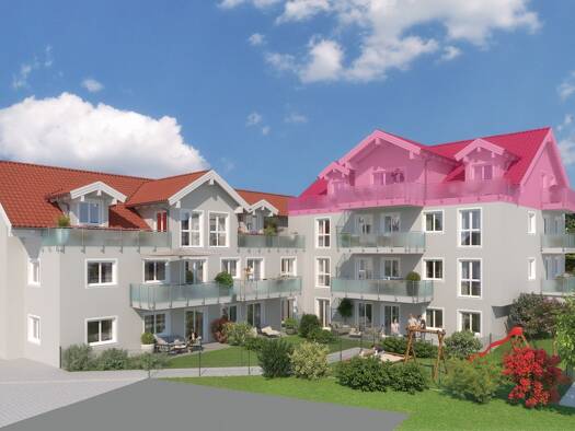 Wohnung zur Miete - Erstbezug 2.350 € 4 Zimmer 135 m² 3. Geschoss frei ab sofort Bahnhofstraße 18b Grafing 85567