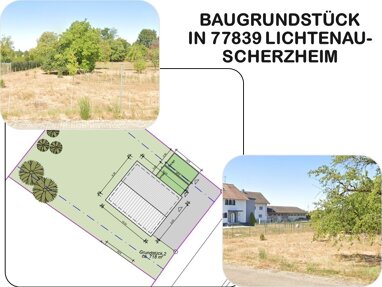 Grundstück zum Kauf Provisionsfrei 139.817 € 718 m² Grundstück Scherzheim Lichtenau 77839
