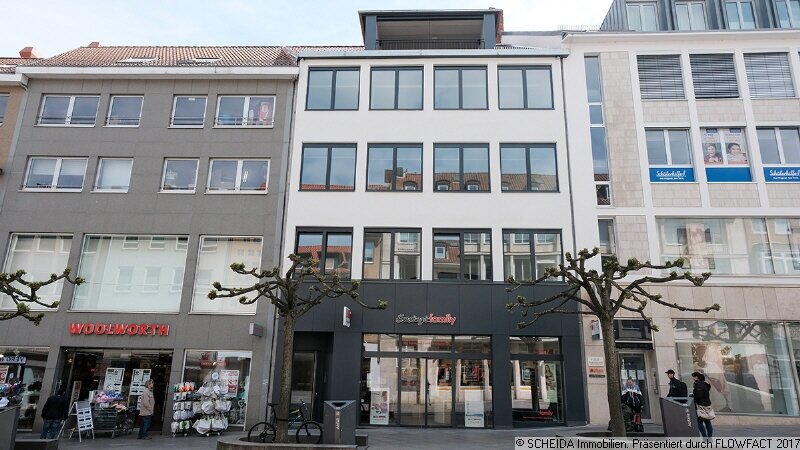 Wohnung zur Miete 1.030 € 2 Zimmer 58,2 m² 2. Geschoss Innenstadt Lübeck 23552