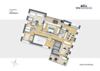 Penthouse zum Kauf Provisionsfrei 990.000 € 4 Zimmer 136,2 m² Denzlingen 79211