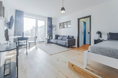 Wohnung zur Miete Wohnen auf Zeit 1.350 € 1 Zimmer 37 m² frei ab 01.07.2024 Gladbacher Straße Unterbilk Düsseldorf 40219