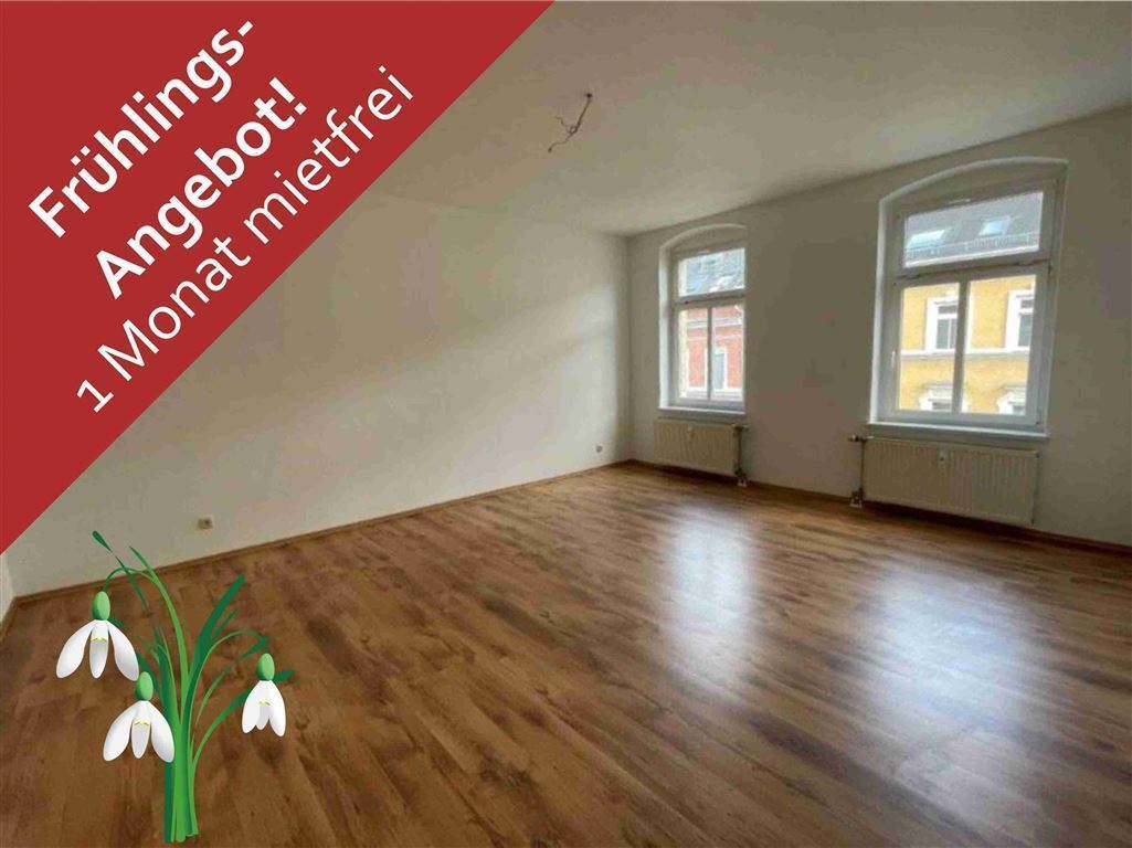 Wohnung zur Miete 350 € 3 Zimmer 70 m² 3. Geschoss Ulbrichtstraße 6 Bernsdorf 425 Chemnitz 09126