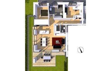 Wohnung zum Kauf Provisionsfrei 530.902 € 3 Zimmer 103 m² Erdgeschoss Freudenegger Straße 59 Ay Senden 89250